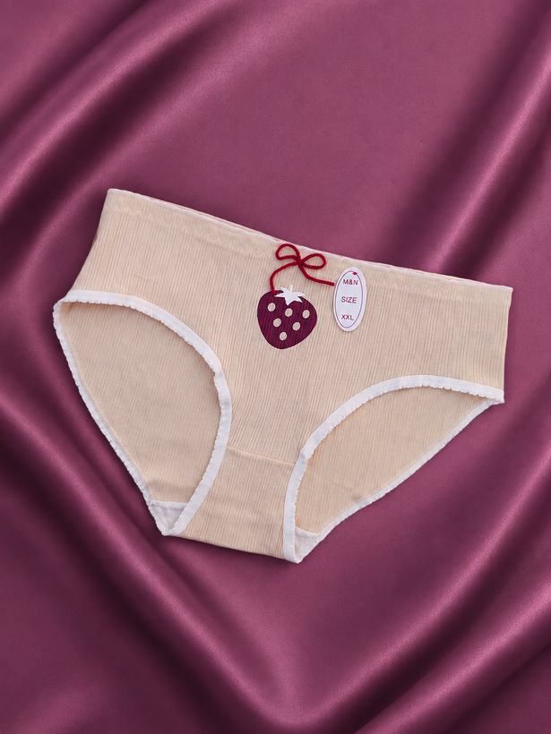 شورت عروسکی نخ پنبه سایز xxl کرم DC110۵