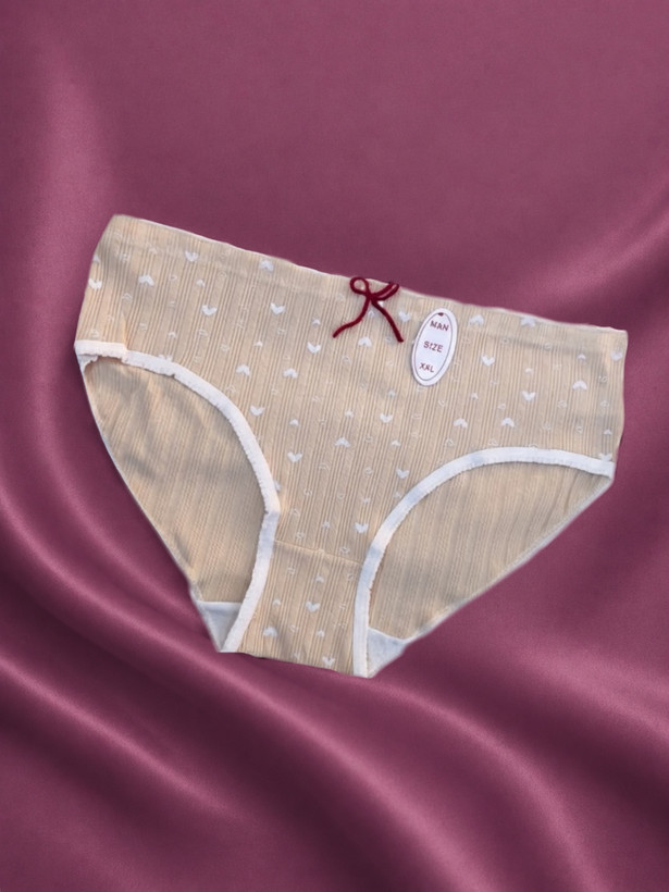 شورت عروسکی نخ پنبه سایز xxl کرم DC110۵