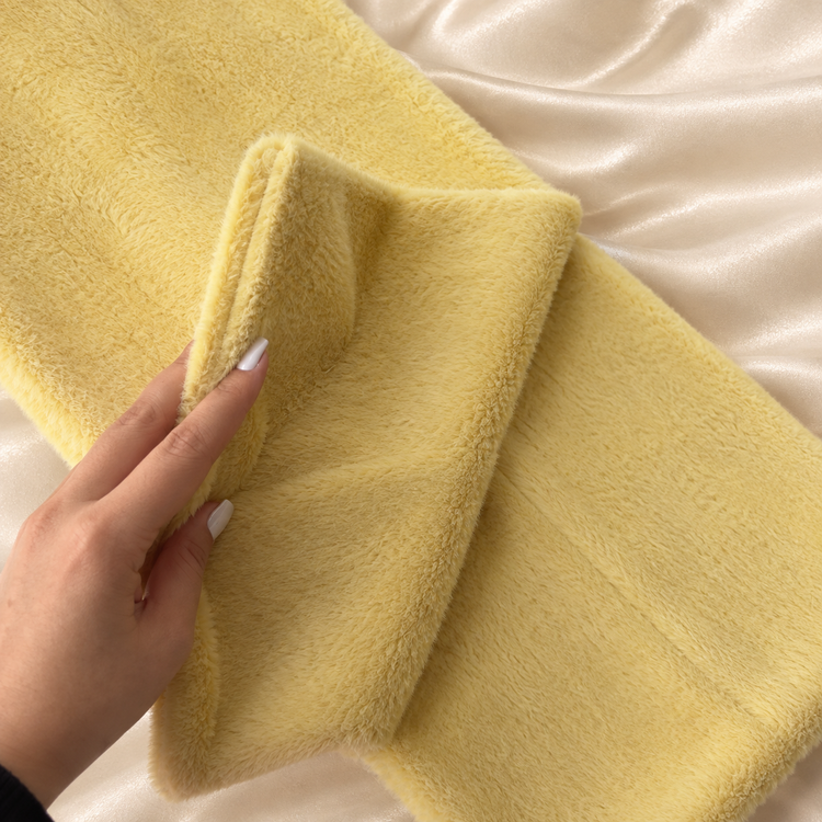 چانکی اسکارف خز لیمویی lemon کد BZ1125